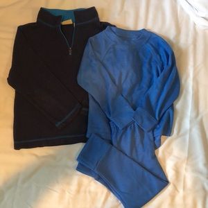 LL Bean winter layers